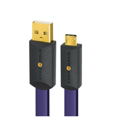 Kabel USB 2.0 A-Micro B WireWorld Ultraviolet 8 (U2AM) 3 m | AVstore.pl