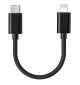 FiiO LT-LT1 - Adapter / kabel USB-C do Lightning 8 cm