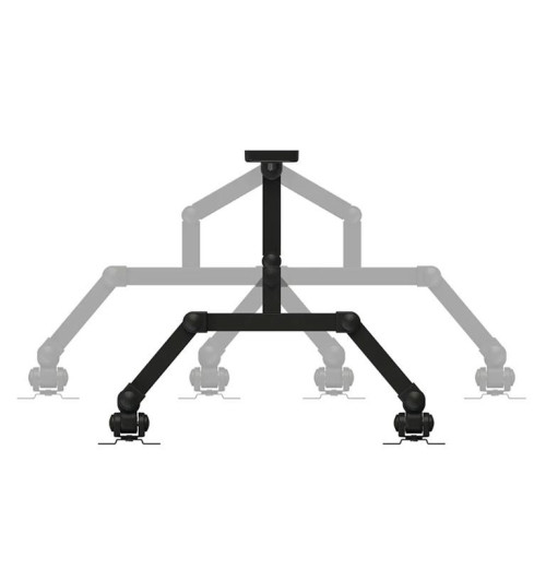 Neomounts FPMA-W960D - naścienny uchwyt do monitorów 10" - 27"