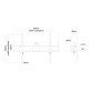 Neomounts LFD-W2640MP - naścienny uchwyt do monitora 37" - 75"