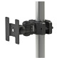 Neomounts FPMA-WP200 - uchwyt do montażu na słupie monitora 10" - 30"
