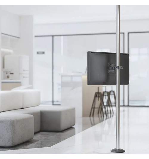 Neomounts FL40-430BL11 - uchwyt do montażu na słupie TV 17" - 32"