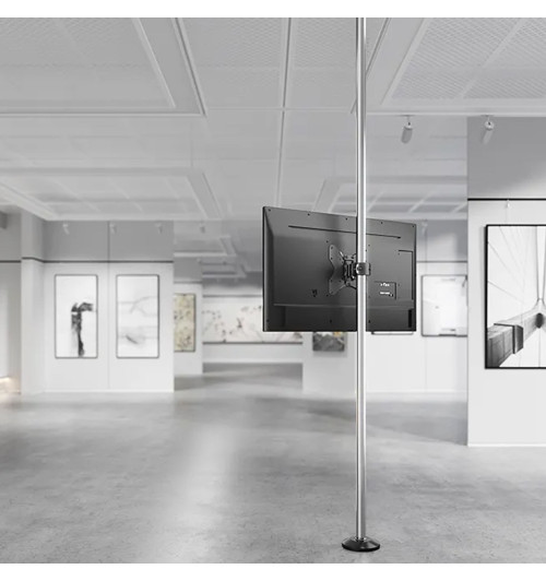 Neomounts FL40-430BL12 - uchwyt do montażu na słupie TV 23" - 42"