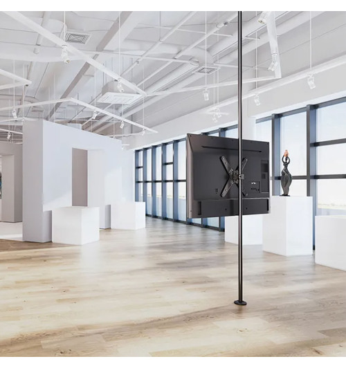 Neomounts FL40-430BL14 - uchwyt do montażu na słupie TV 32" - 55"