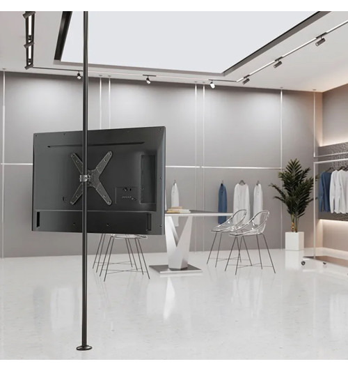 Neomounts FL40-430BL14 - uchwyt do montażu na słupie TV 32" - 55"