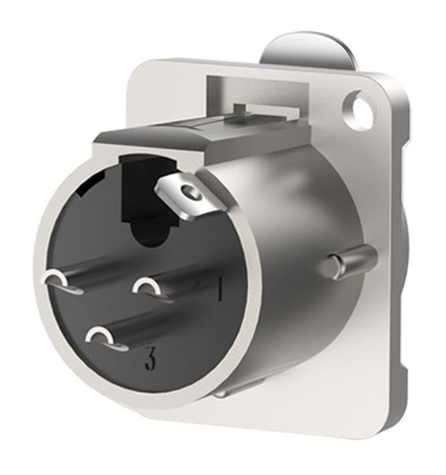 Roxtone RX3FD-NT - Gniazdo panelowe XLR żeńskie