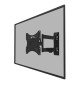 Neomounts WL40-550BL12 - uchwyt naścienny do TV 32" - 55"
