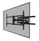 Neomounts WL40-550BL18 - uchwyt naścienny do TV 43" - 75"