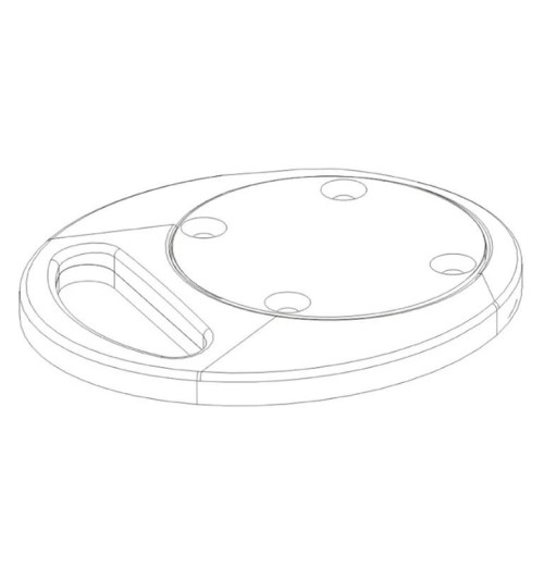 Neomounts FPMA-D9GROMMET - Mocowanie przelotowe