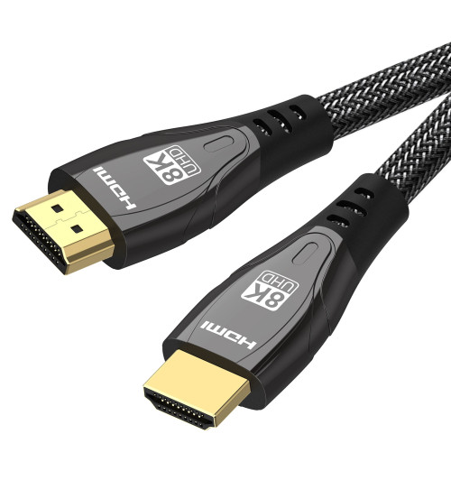 Kablel HDMI 2.1 PRO 8K@60Hz z oplotem - 5m