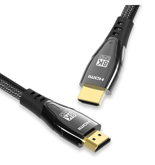 Kablel HDMI 2.1 PRO 8K@60Hz z oplotem - 5m