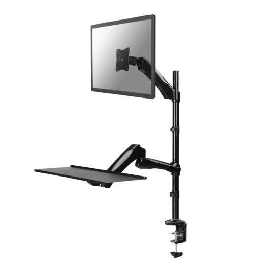 Neomounts FPMA-D500KEYB - stojak / uchwyt biurkowy do myszki, klawiatury i monitora 10" - 27"