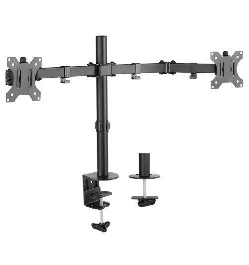 Neomounts FPMA-D550D - stojak / uchwyt biurkowy do dwóch monitorów 10" - 32"