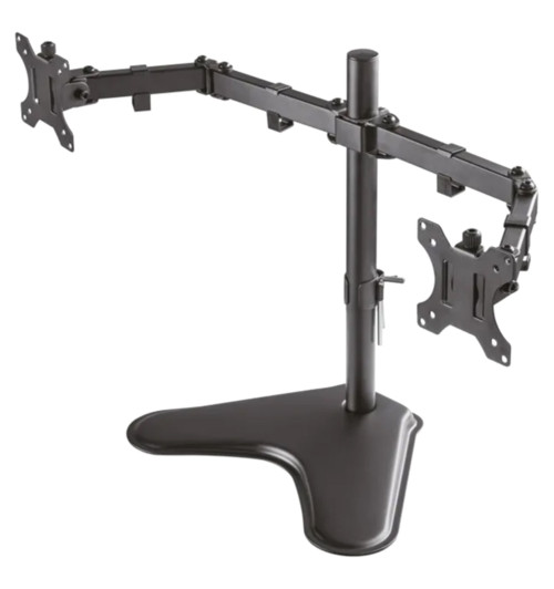 Neomounts FPMA-D550DD - uchwyt / stojak biurkowy do dwóch monitorów 10" - 32"