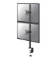 Neomounts FPMA-D550DV - uchwyt / stojak biurkowy do dwóch monitorów 10" - 32"