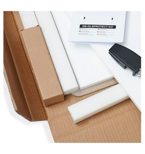 Neomounts NS-GLSPROTECT120 - osłona ochronna 120x65 cm