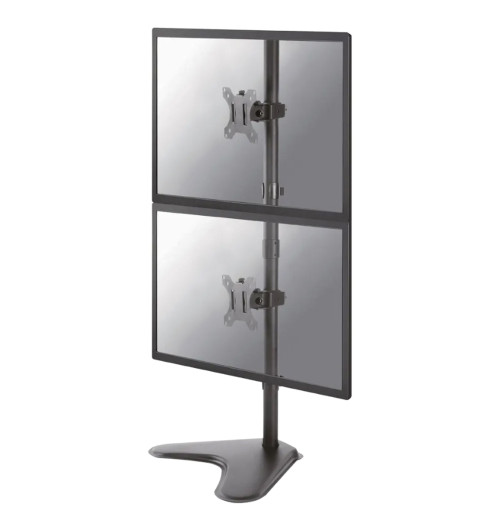 Neomounts FPMA-D550DDV - uchwyt / stojak biurkowy do dwóch monitorów 10" - 32"