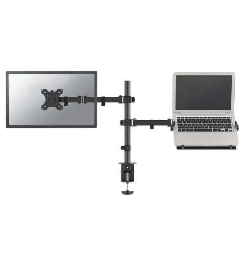 Neomounts FPMA-D550NOTEBOOK - uchwyt / stojak biurkowy do monitora 10" - 32" i laptopa do 15.6"