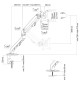 Neomounts FPMA-D650 - uchwyt / stojak biurkowy do monitora 17" - 27"