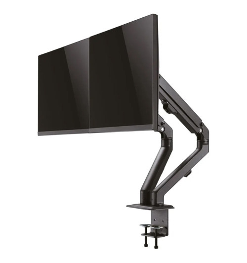Neomounts FPMA-D650D - uchwyt / stojak biurkowy do dwóch monitorów 17" - 27"