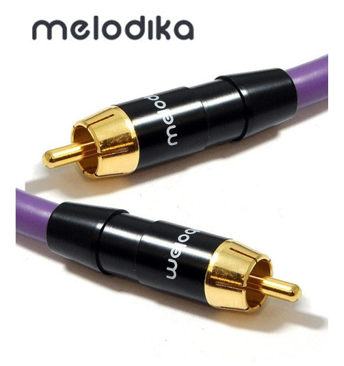 Kabel Coaxial 1 RCA - 1 RCA Melodika MDCX