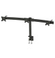 Neomounts FPMA-D700D3 - uchwyt / stojak biurkowy do trzech monitorów 10" - 27"