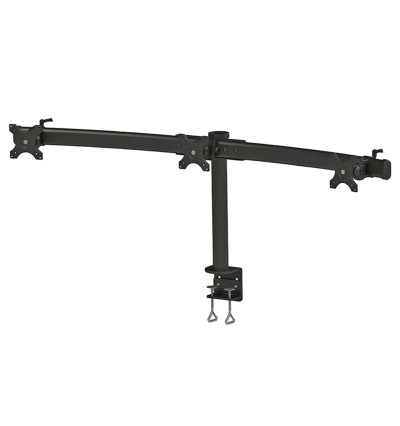 Neomounts FPMA-D700D3 - uchwyt / stojak biurkowy do trzech monitorów 10" - 27"