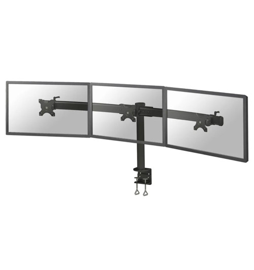 Neomounts FPMA-D700D3 - uchwyt / stojak biurkowy do trzech monitorów 10" - 27"