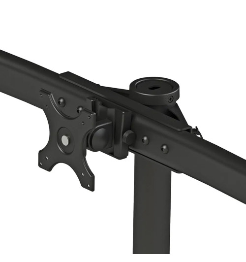 Neomounts FPMA-D700D6 - uchwyt / stojak biurkowy do sześciu monitorów 19" - 27"