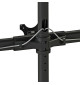 Neomounts FPMA-D700D6 - uchwyt / stojak biurkowy do sześciu monitorów 19" - 27"