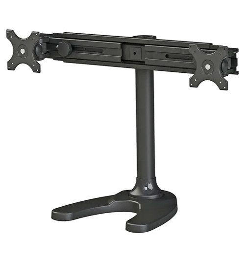 Neomounts FPMA-D700DD - uchwyt / stojak biurkowy do dwóch monitorów 19" - 30"