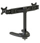 Neomounts FPMA-D700DD - uchwyt / stojak biurkowy do dwóch monitorów 19" - 30"