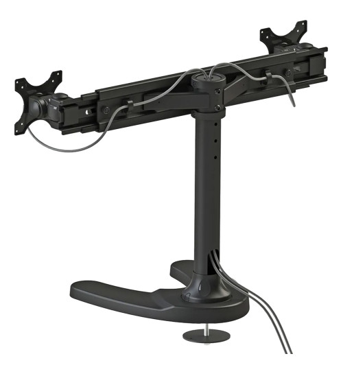 Neomounts FPMA-D700DD - uchwyt / stojak biurkowy do dwóch monitorów 19" - 30"