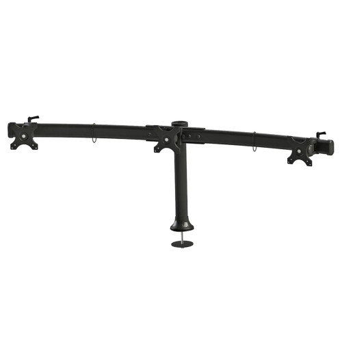 Neomounts FPMA-D700DD3 - uchwyt / stojak biurkowy do trzech monitorów 10" - 27"