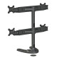Neomounts FPMA-D700DD4 - uchwyt / stojak biurkowy do czterech monitorów 19" - 30"