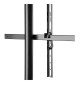 Neomounts NS-M3800BLACK - Mobilny statyw podłogowy 60" - 100"