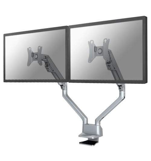 Neomounts FPMA-D750D - uchwyt / stojak biurkowy do dwóch monitorów 10" - 32"