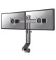 Neomounts FPMA-D860D - uchwyt / stojak biurkowy do dwóch monitorów 10" - 27"