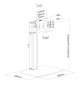 Neomounts FPMA-D865 - uchwyt / stojak biurkowy do monitora 10" - 32"