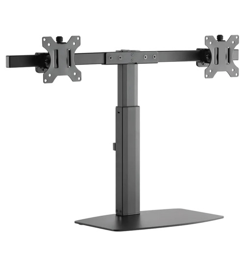 Neomounts FPMA-D865D - uchwyt / stojak biurkowy do dwóch monitorów 10" - 27"