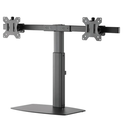 Neomounts FPMA-D865D - uchwyt / stojak biurkowy do dwóch monitorów 10" - 27"