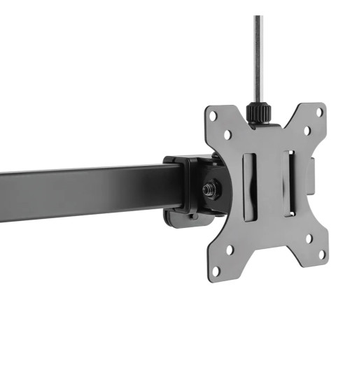 Neomounts FPMA-D865D - uchwyt / stojak biurkowy do dwóch monitorów 10" - 27"