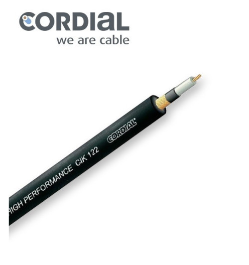 Kabel instrumentalny niesymetryczny Cordial CIK 122 0.22mm2
