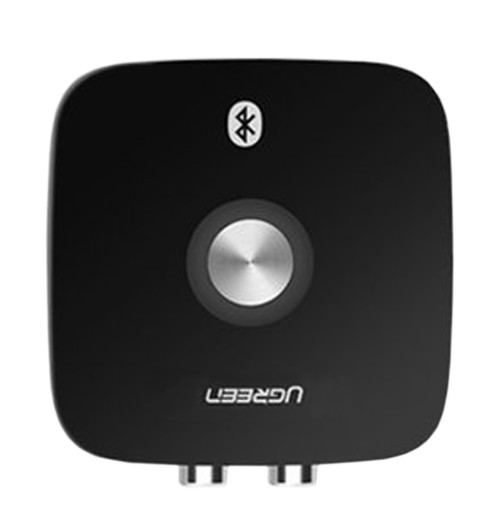 Zestaw: Adapter odbiornik Bluetooth 5.1 z aptX Ugreen + kabel 2 RCA - 2 RCA Prolink TCV 4270 1,8m