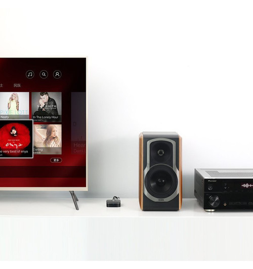 Zestaw: Adapter odbiornik Bluetooth 5.1 z aptX Ugreen + kabel 2 RCA - 2 RCA Prolink TCV 4270 1,8m