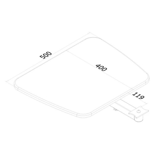 Neomounts PLASMA-ME-SHELF - półka multimedialna