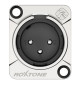 Roxtone RX3MD-NS - Gniazdo panelowe XLR męskie
