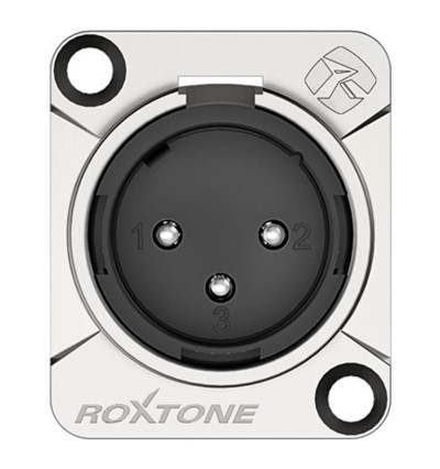 Roxtone RX3MD-NS - Gniazdo panelowe XLR męskie
