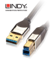 Kabel USB 3.0 Lindy Cromo typu A - B
