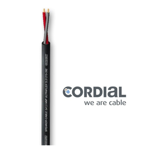 Kabel głośnikowy OFC Cordial CLS 215 2 x 1.5 mm2